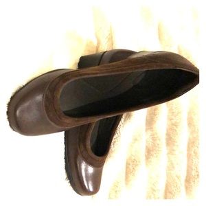 Clark’s sz 8 brown leather Bendables Pumps
